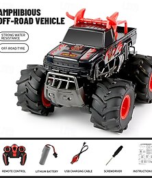 voordelige -4wd amfibie rc monstertruck - terreinwagen met afstandsbediening voor water &land - hogesnelheids off-road klimvoertuig
