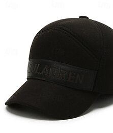 halpa -Miesten Korvaläppähattu Talvihatut Talven lämmin lippalakki Talvi baseball-lippis korvaläpäillä Talvi pesäpallolippis Musta / musta Musta Polyesteri Fleece Muoti Moderni nykyaikainen Arki-asut Deitti