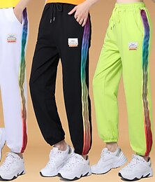 preiswerte -Damen Jogginghose mit Bündchen Sporthosen Baggy Mit Taschen Hohe Taille Unterteile Athleisure Fitnessstudio Trainieren Herbst Baumwolle Fitnessstudio Training Track Normale Passform Sportbekleidung