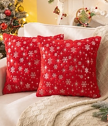 abordables -Housse de coussin bohème en polyester, carrée, fermeture éclair, décorative, pour canapé, chambre à coucher, salon, décoration d'intérieur