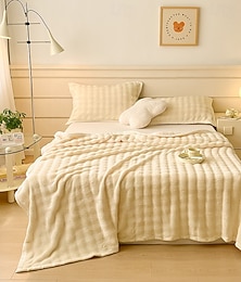 Недорогие -Одеяла и покрывала, Полоски Полиэстер Мягкость одеяла