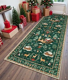 economico -tappeto decorativo per le vacanze di Natale, resistente &tappetino antisporco per soggiorno, corridoio
