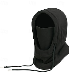 halpa -Miesten Sukupuolineutraali Balaclava Ski Balaklava-hattu Fleece-pipo Talvihatut Pipot Musta Punastuvan vaaleanpunainen Polyesteri Kurenauha Fleece Vapaa-aika Mukava ulko- Arki-asut Yksivärinen