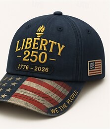 halpa -Miesten Pesäpallolippis Aurinkohattu Kuorma-auton hattu Sininen Syvän sininen Polyesteri Kirjailtu Muoti Vapaa-aika Katu Päivittäin Kirjain Yhdysvaltain Yhdysvaltain lippu Säädettävä Aurinkovoide