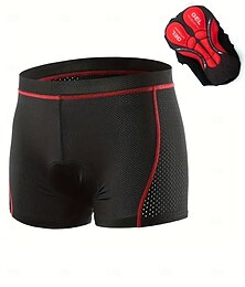 お買い得  -メンズ、レディース、サイクリングロードショーツ、サイクリングアンダーウェアショーツ、サイクリングショーツ、バイクショーツ、アンダーウェアショーツ、フォームフィット、スポーツ、3Dパッド、高通気性、軽量素材、高伸縮性