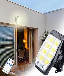 halpa -aurinkoliiketunnistimella varustetut kaukosäätimellä varustetut valot ulkokäyttöön tarkoitetut kiinnitettävät aurinkovalot ulkokäyttöön tarkoitetut vedenpitävät, kirkkaat aurinkoenergialla toimivat