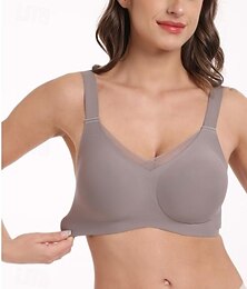 ieftine -Sutien sport de mare impact pentru femei cu suport wireless sutiene de yoga cu suport mediu captusit cu cupe detasabile