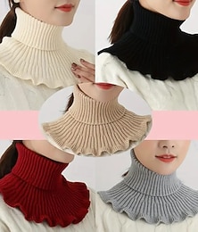 halpa -Neulepusero joustavalla poolokaulusosalla – lämmin ja hengittävä korkeakauluksinen neulepusero jokapäiväiseen käyttöön, saatavilla kuudessa värissä: musta, harmaa, beige, viininpunainen, khaki ja