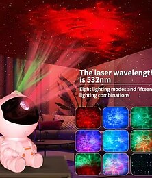 billiga -stjärnprojektor galax nattlampa astronaut rymdprojektor stjärnklar nebula taklampa led för sovrum heminredning barnpresent