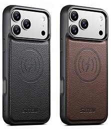 levne -telefon Carcasă Pro iPhone 17 Pro Max 17 16 15 14 Pro Max 13 Pro Max Magnetické adsorpční pouzdro Nárazuvzdorné Retro PU kůže