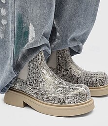 olcso -férfi mintás, lezser sportcipő – divatos dizájn kényelmes szabással, tökéletes laza hétköznapokra és stílusos utcai viseletre