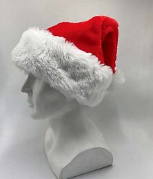 billige -Dame Hatt Vinterhatter Brimless hatter Vindtett Varm Gate Daglig Helg Fargeblokk Ren farge