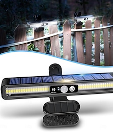 abordables -Lampes solaires d'extérieur à détecteur de mouvement, étanches, pour clôture, garage, camping