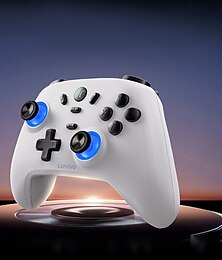 billiga -Lenovo S07 trådlös spelkontroll är cool, kompatibel med flera plattformar, högprecisionskontroll, bärbar, bekvämt grepp, design, snyggt utseende, lämplig för PC-spel, lämplig för switchar