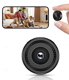 voordelige -1080p beveiligingscamera draadloze binnencamera voor huisdieren/baby's geschikt voor thuiskantoren binnencamera met nachtzicht voor veiligheid binnen en buiten realtime opnamebewaking