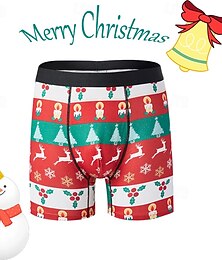 halpa -Joulukuuset Poro Retroshortsit Alusvaatteet joululahja Miesten Hauska Kepponen Tuhma Aikuiset Joulu Uusi vuosi jouluaatto Joulu Juhla