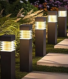 abordables -Lampe solaire pour jardin, cour, paysage, féerique, piquet lumineux pour pelouse, décoration de jardin, éclairage extérieur étanche, 1 pièce