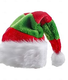 halpa -Joulupukki Haltia Joulun asusteet Joulupukin hattu Sukupuolineutraali Joulu Väripalikka Kuvio Jouluasuste Aikuiset Joulu Uusi vuosi Joulu Juhla Hattu