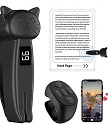 billiga -Fjärrkontroll för bladvändare till Kindle Paperwhite Oasis Kobo-tillbehör, läsning av romaner &E-läsare kamera med videoinspelning fjärrkontroll utlöser sidvändare klickare för iPad Android