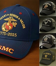 halpa -Miesten Pesäpallolippis Aurinkohattu Kuorma-auton hattu Musta+ Army Green Musta Akryylikuidut liitos Painettu Muoti Vapaa-aika Katu Päivittäin Armeijatyyli Kirjain Säädettävä Aurinkovoide Hengittävä