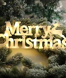 baratos -Luzes decorativas de natal, luzes de sinalização LED alimentadas por bateria para natal e ano novo, varanda, árvores, quarto, decoração de janela, luz suspensa