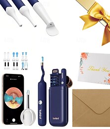 abordables -Carte de vœux Bebird Earsight Plus E33R, outil flexible pour retirer le cérumen, kit de nettoyage des oreilles avec appareil photo, cadeau de vacances