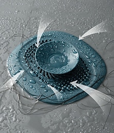 halpa -silikoninen lattiakaivo - kylpyhuoneen kaluste hiustenkerääjällä kylpyammeen tulppa lavuaarin suodatin - viemäreihin hanat suihkut - koti &puutarhatarvikkeet