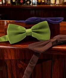 halpa -Miesten Rusetti Toimisto / työ Traditionaalinen / klassinen Rusetti Yksivärinen / yksivärinen Muodollinen iltajuhla Deitti Quinceañera & Sweet Sixteen