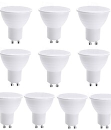 voordelige -10 stuks 5-5,5W LED driekleurige dimspot 280-350 lm GU10/E27/E14/MR16 12 LED-kralen SMD 2835 220-240 V 120 graden