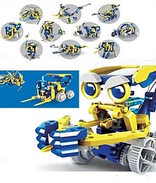 voordelige -11 in 1 zonne-speelgoedrobot wetenschap en onderwijstechnologie productie kleine uitvinding handgemaakte doe-het-zelf wetenschappelijke experimentenset geschikt voor stamceleducatief speelgoed voor