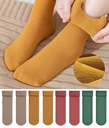 preiswerte -Dicke Thermosocken für Damen – 4er-Set, weich und warm, perfekt für Winter, kaltes Wetter und als Weihnachtsgeschenk