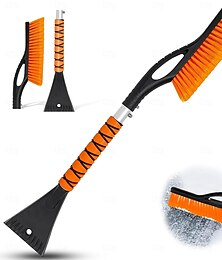 halpa -27" lumiharja ja jääraappa auton tuulilasiin, autotarvikkeet miehille, irrotettavat lumiraapat ergonomisella vaahtomuovikahvalla autoihin, kuorma-autoihin ja katumaastureihin