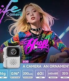 economico -nuovissima mini telecamera da polso con registrazione video e foto, collana, macchina fotografica creativa portatile, essenziale per la fotografia all'aperto.