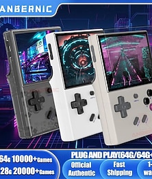 billiga -Anbernic RG35XX Plus Retro Handhållen Spelkonsol Linux System 3,5-tums IPS-skärm Bärbar Fickvideospelare