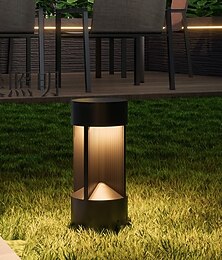 economico -lampioni da giardino, lampioni da giardino impermeabili IP54, lampade da terra per esterni, da giardino, da prato, in alluminio antipioggia e antiruggine, lanterne da giardino, da vialetto, di