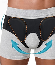 olcso -kényelmes sérvöv férfiaknak &női - személyre szabott dupla/egyszeres lágyék-/sportsérvtámasz ágyék bal/jobb oldali ágyékra, továbbfejlesztett sérvrögzítők/állítható pántok előkezeléshez &műtét utáni