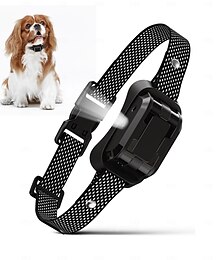 abordables -Collier anti-aboiements à la citronnelle pour chiens (sans recharge de spray), collier de dressage automatique avec 3 niveaux de pulvérisation réglables. &niveau de sensibilité pour chien l/m/s