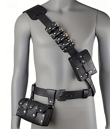 abordables -Médiéval Renaissance Ceinture Taille Viking Déguisement Homme Femmes Celtique Viking Fantaisie Halloween Carnaval Performance LARP Adulte Ceinture Bouteille Magique