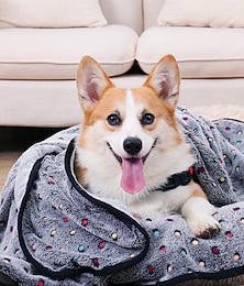 abordables -Couverture douce et lavable de qualité supérieure pour chiens et chats d'intérieur, pour chiens de toutes tailles et de tous âges, et notamment pour chiots.
