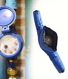 Недорогие -наружные чехлы для счетчиков для защиты от замерзания зимой, съемная изолированная полиэфирная защита труб для вакуумных выключателей давления &обратные клапаны, водонепроницаемый чехол из антифриза