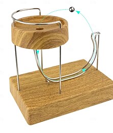 voordelige -Perpetuum mobile, kinetisch kunst-perpetuum mobile, stabiele elektromagnetische aandrijving met laag geluidsniveau, educatief hulpmiddel voor het onderwijs, natuurkundig apparaat voor op kantoor