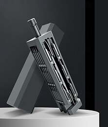 economico -Set di cacciaviti magnetici 44 in 1 con 44 punte intercambiabili, kit di utensili compatti e resistenti per elettronica, riparazione, manutenzione auto, fai da te &- utensili da cacciaviti compatibili