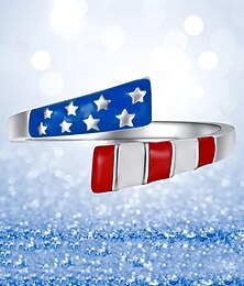 economico -1 pezzo Anello For Per donna Quotidiano Regalo Ferie Lega Stravagante Stella