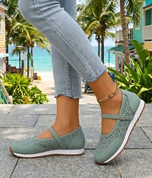 abordables -baskets perforées pour femmes – chaussures de marche élégantes avec design à lanières et coupe confortable, idéales pour les activités de plein air et le quotidien
