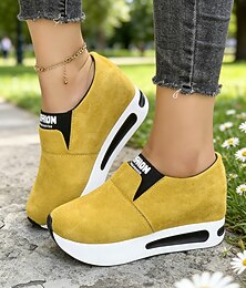 abordables -Baskets vertes à enfiler pour femmes, idéales pour la Saint-Patrick – chaussures de marche légères à plateforme pour les fêtes irlandaises, les défilés, les soirées, les voyages et le quotidien.