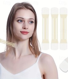abordables -Cinta elástica semitransparente para el estiramiento del cuello y la cara, parche para arrugas del cuello que difumina las arrugas con efecto lifting facial para hombres y mujeres.