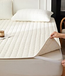 baratos -Protetor de colchão acolchoado e impermeável para casa, quarto ou dormitório; protetor de colchão macio e antiderrapante; proteção para cama e colchão.