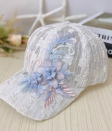 voordelige -Dames Hoed Baseballpet Zonbescherming Dagelijks Buiten Straat Bloemig Bloemig