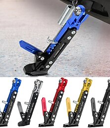 abordables -béquille latérale universelle pour moto, support de pied réglable, trépied latéral pour moto, scooter, cyclomoteur