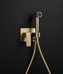 abordables -Ensemble de douchette de bidet dissimulée pour toilettes, douchette de bidet portable pour toilettes, douchette de bidet portable pour toilettes, eau chaude